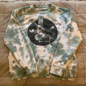 TGR Teton gravity research Grateful Dead tie dye sweatshirt